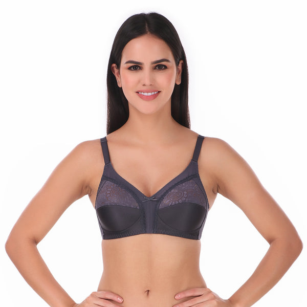 TRIUMPH-202I490 DK Claudette 103 Wireless Non Padded Full Coverage Support Classics Br