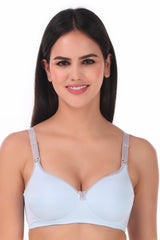 TRIUMPH-110I498 Wireless Full Coverage Comfortable Thin Padded Maternity Nursing Bra -B5