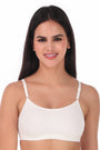 TRIUMPH-300I357 Beginner Bra Everyday Wireless Non Padded Full Coverage Support Cotton Bra