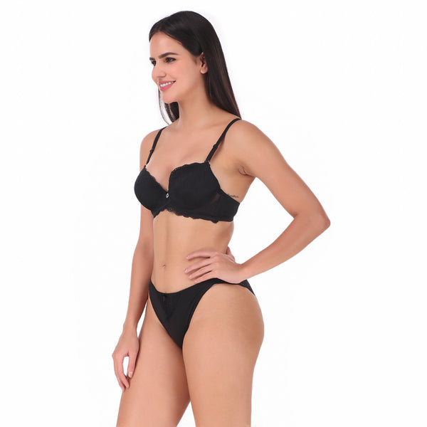 Sensual Stir Padded Lace Bra and Panty sets