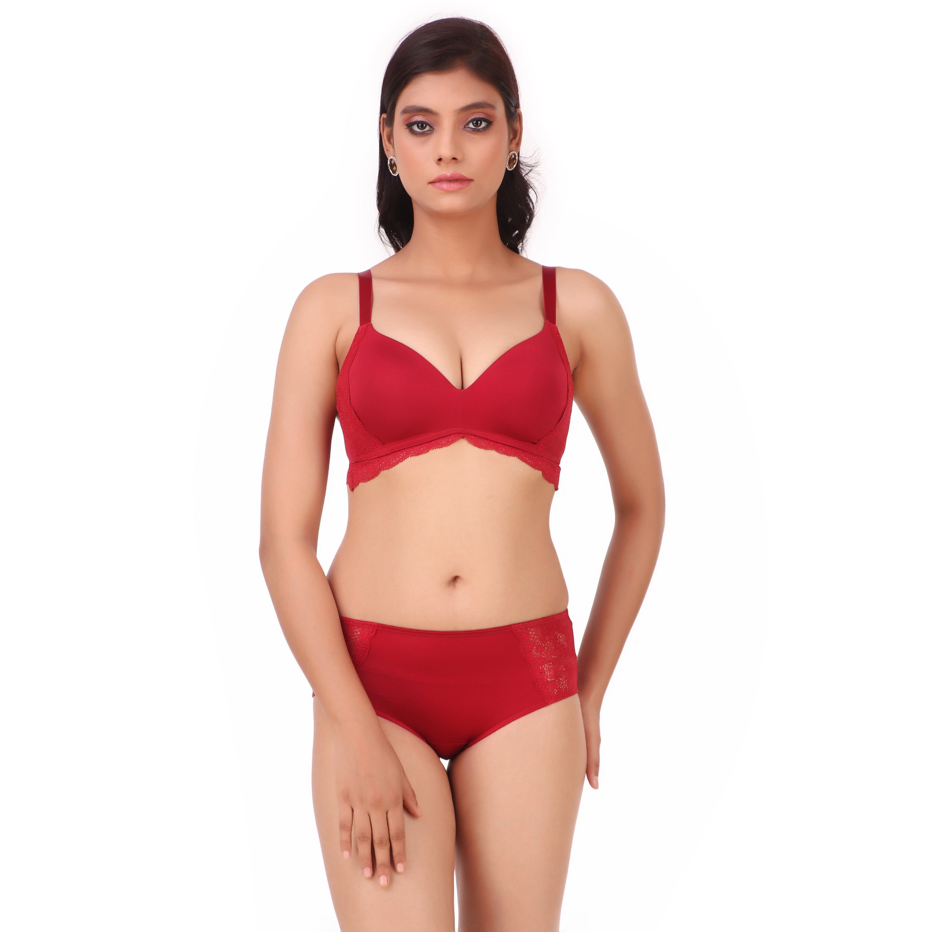 TRIUMPH-756I357 Comfort Touch 01 Everyday Invisible Micro fiber Hipster -PAPRIKA RED