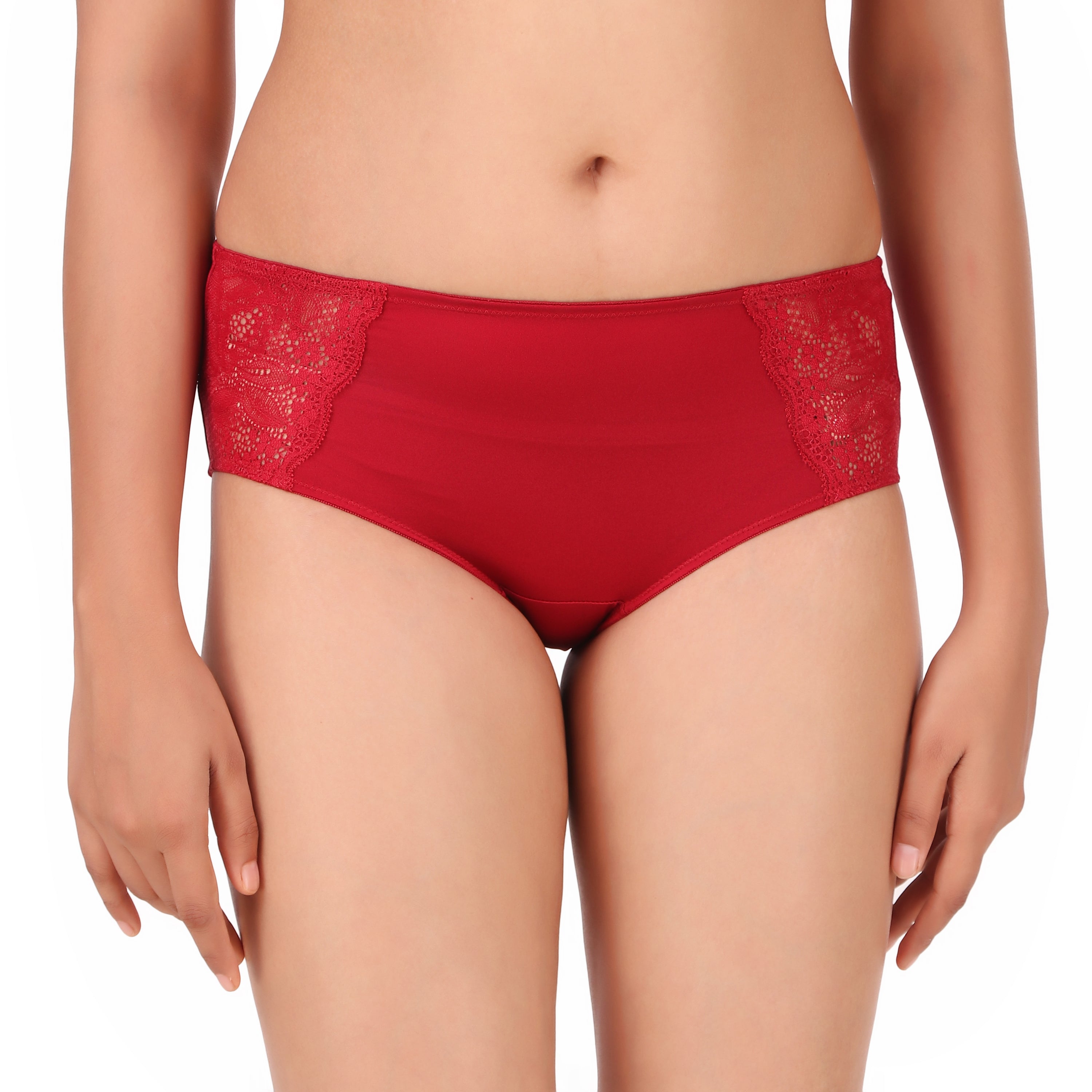 TRIUMPH-756I357 Comfort Touch 01 Everyday Invisible Micro fiber Hipster -PAPRIKA RED