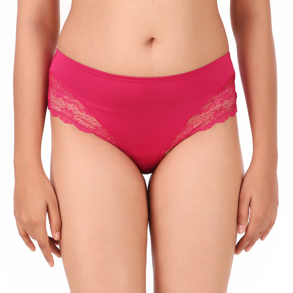 TRIUMPH-756I289 Women Hipster White Panty