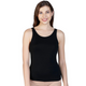 Black AMANTE LIN77101 Broad Straps Body Hugging Modal Vest