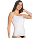 AMANTE LIN82801 White Modal Lace Camisole