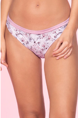 Dawn Pink AMANTE PAN10110 Satin Edge Bikini Panty