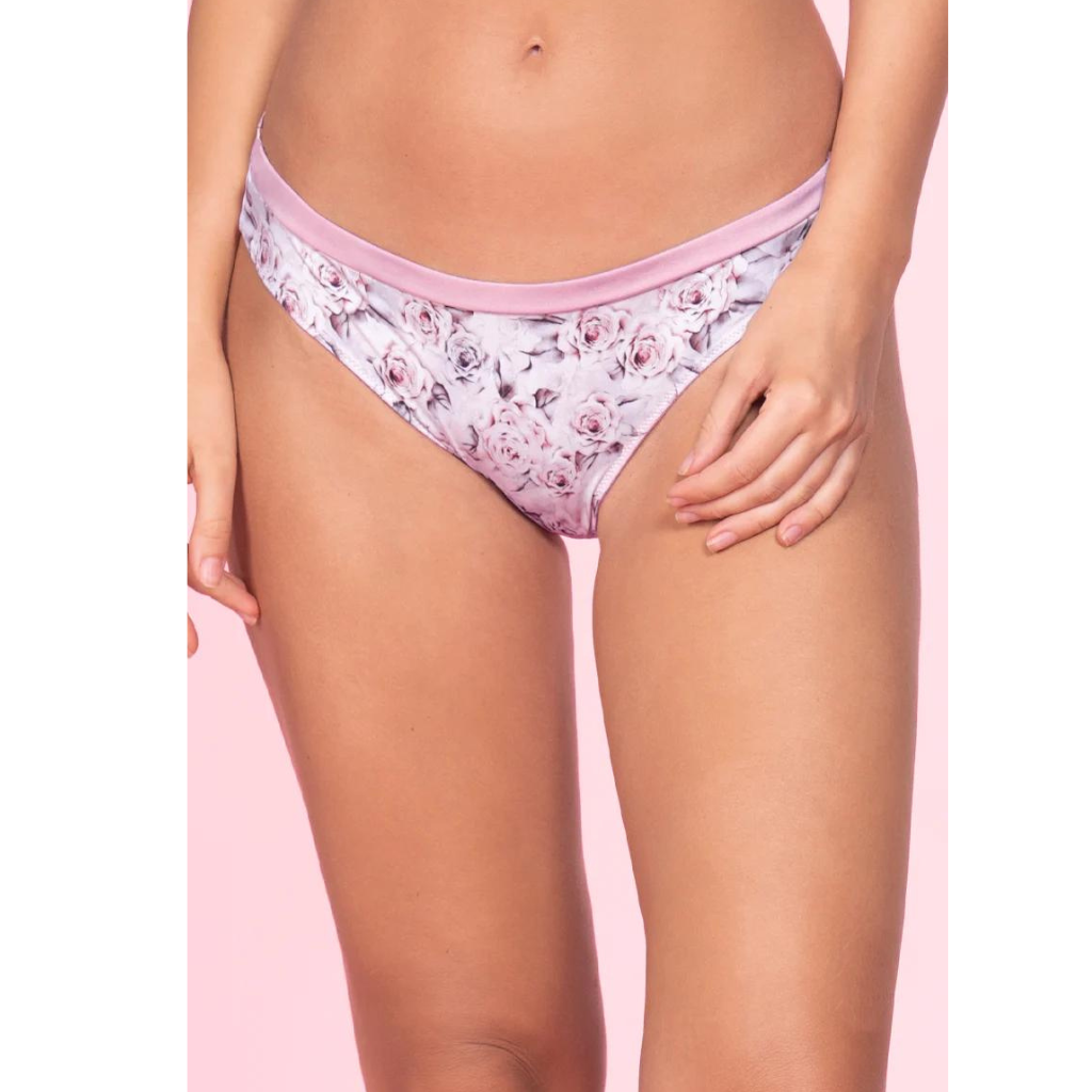 Dawn Pink AMANTE PAN10110 Satin Edge Bikini Panty