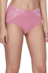 AMANTE PAN75201 Wild Rose Cotton Lace Full Brief