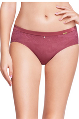 AMANTE PAN88001 Autumn Rose Lace Low Rise Seamed Hipster Panty