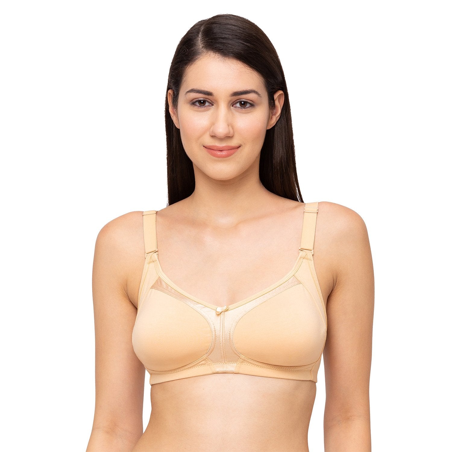 Cotton Casual Lightly Padded Non-Wired Full Coverage T-Shirt Bra