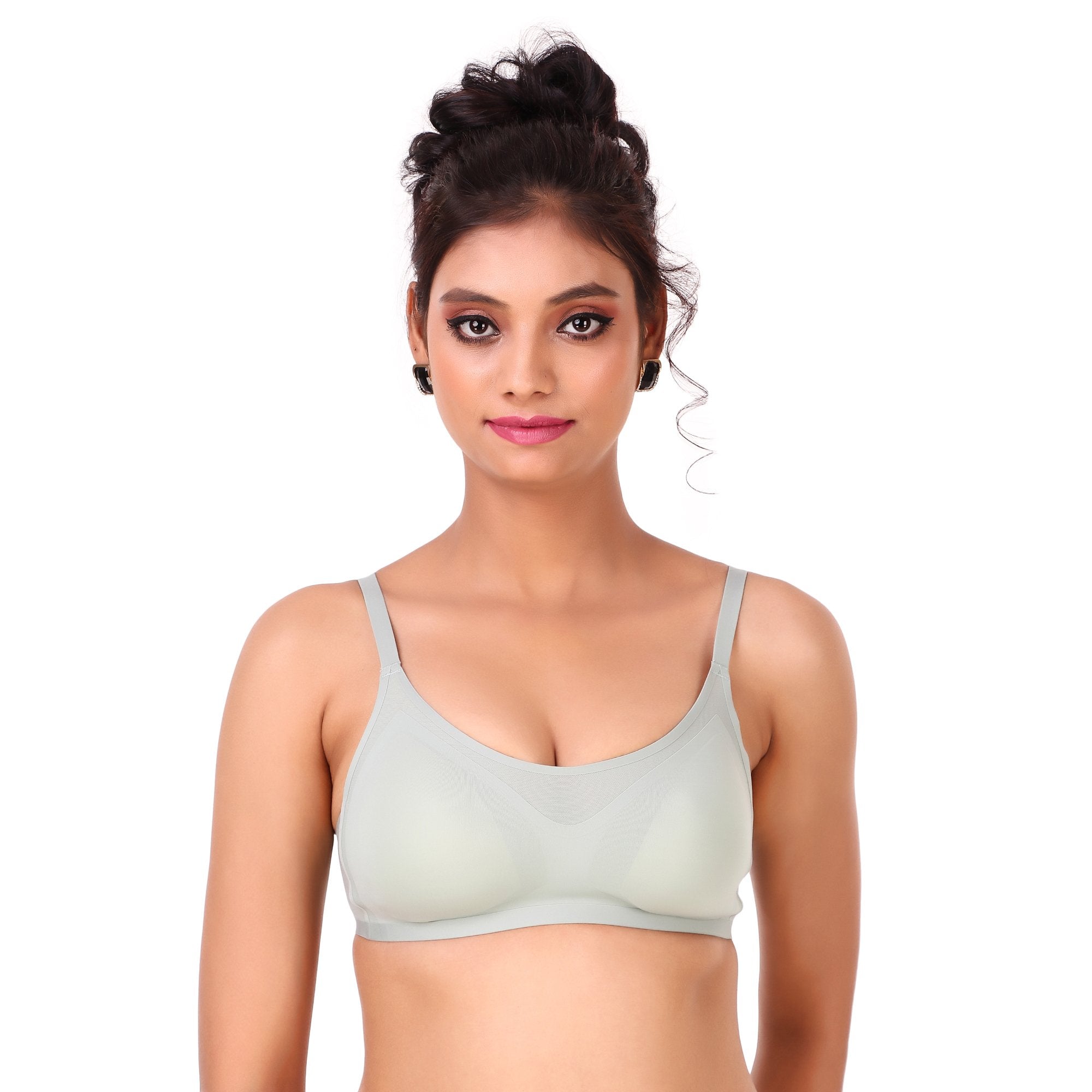 AXTZH-XBRA140 Padded Non Wired & Coverage T-Shirt Bra