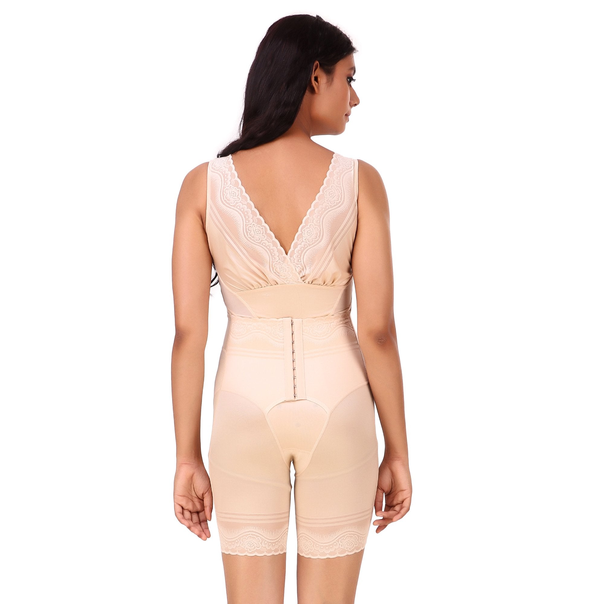 Wholesaleshapeshe White Lace Bodysuit Tummy Control Bodysuits for Women