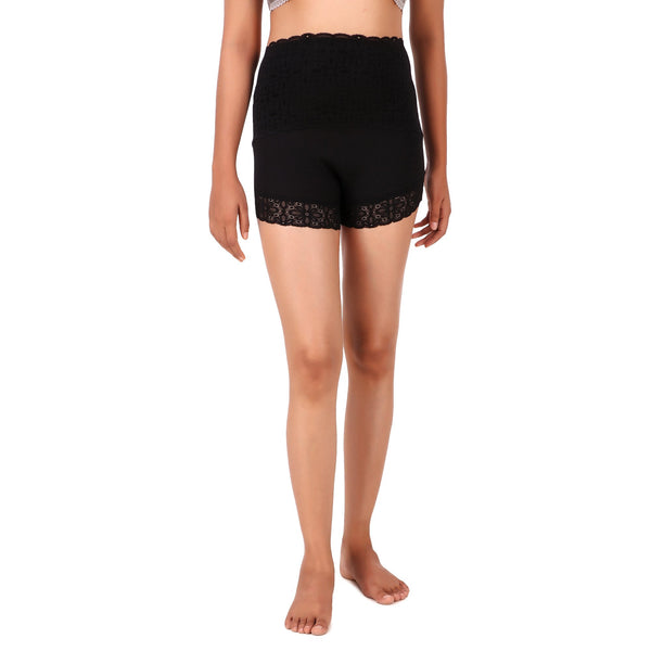 AXTZH-XSHORTS017  High Rise Full Coverage Layering Shorts