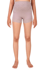 AXTZH-XSHORTS017 Fawn High Rise Full Coverage Layering Shorts